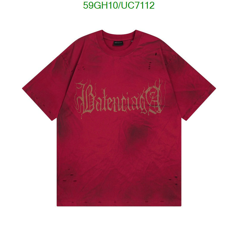 Balenciaga-Clothing Code: UC7112 $: 59USD