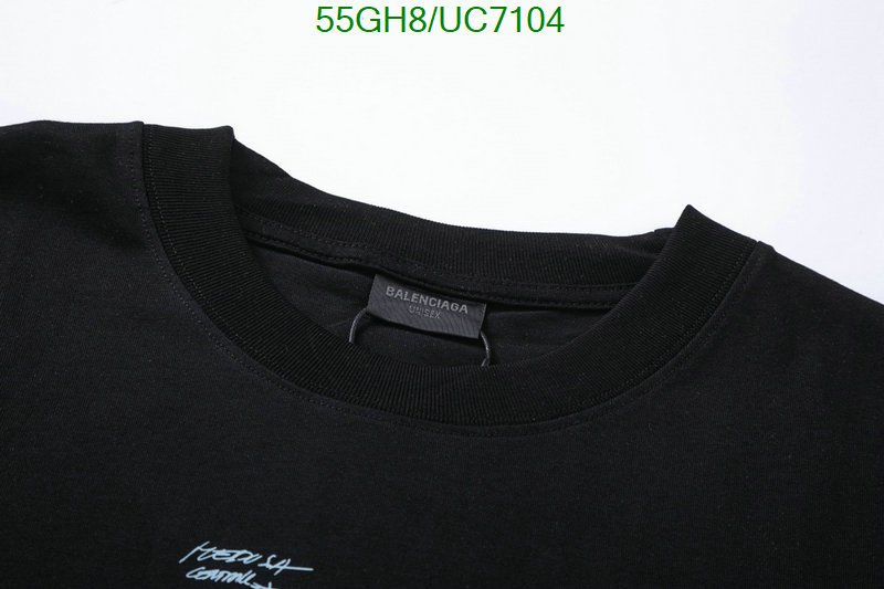 Balenciaga-Clothing Code: UC7104 $: 55USD