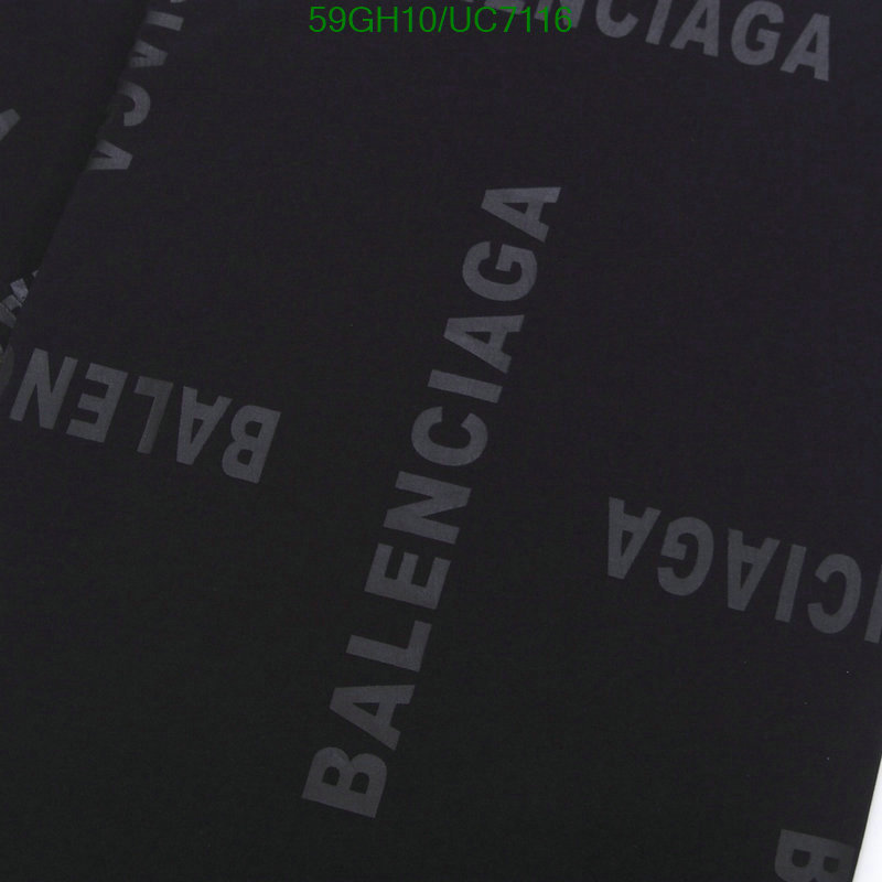 Balenciaga-Clothing Code: UC7116 $: 59USD