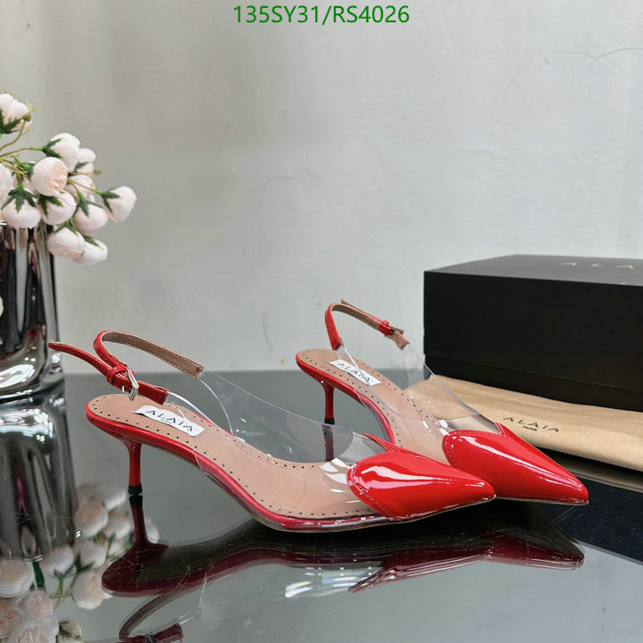 ALAIA-Women Shoes Code: RS4026 $: 135USD