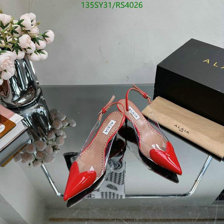 ALAIA-Women Shoes Code: RS4026 $: 135USD