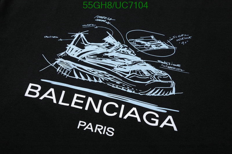 Balenciaga-Clothing Code: UC7104 $: 55USD