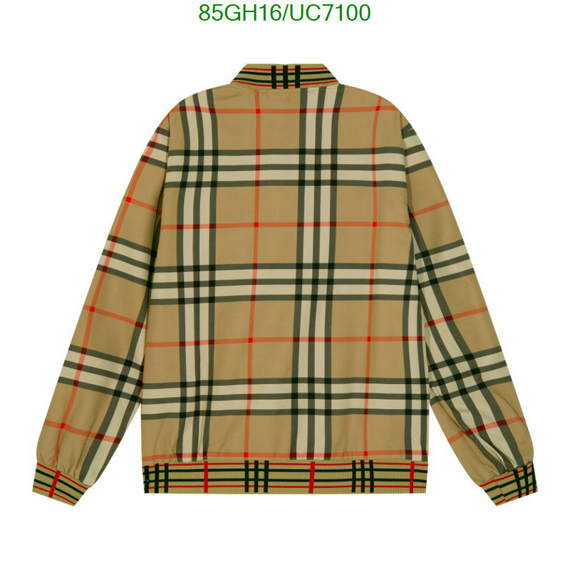 Burberry-Clothing Code: UC7100 $: 85USD