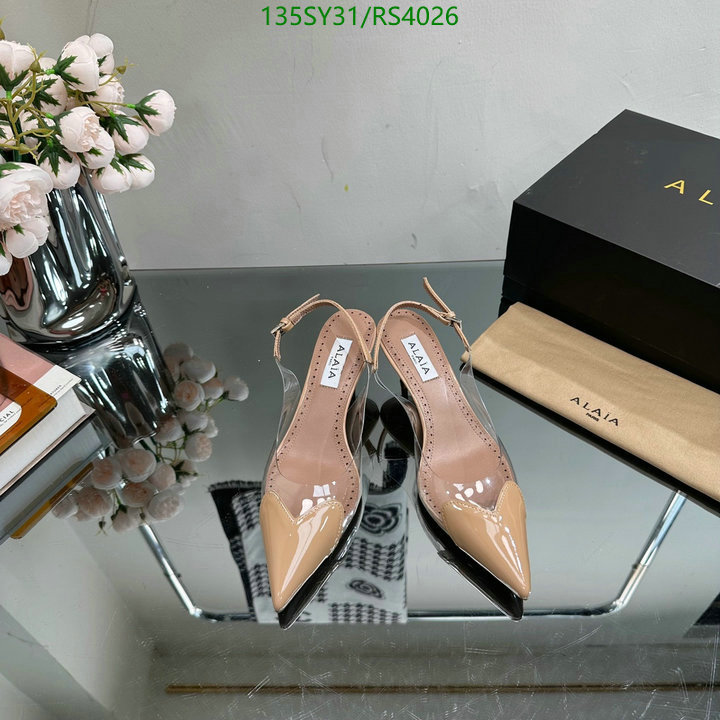 ALAIA-Women Shoes Code: RS4026 $: 135USD