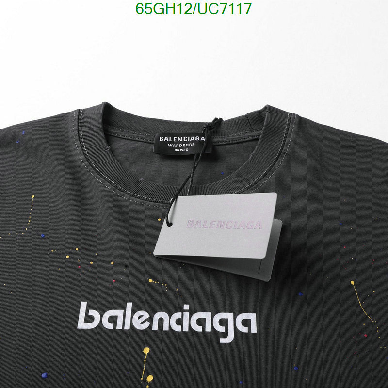 Balenciaga-Clothing Code: UC7117 $: 65USD