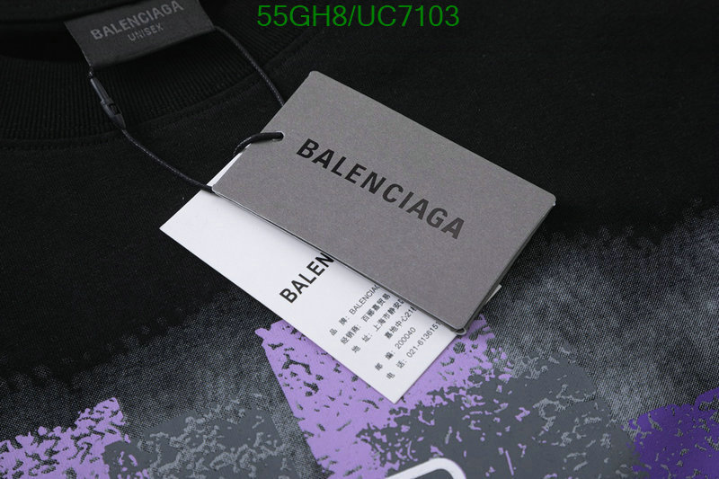 Balenciaga-Clothing Code: UC7103 $: 55USD