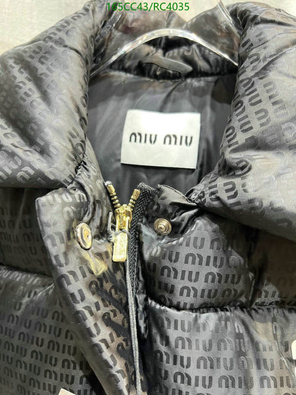 Miu Miu-Down jacket Women Code: RC4035 $: 165USD