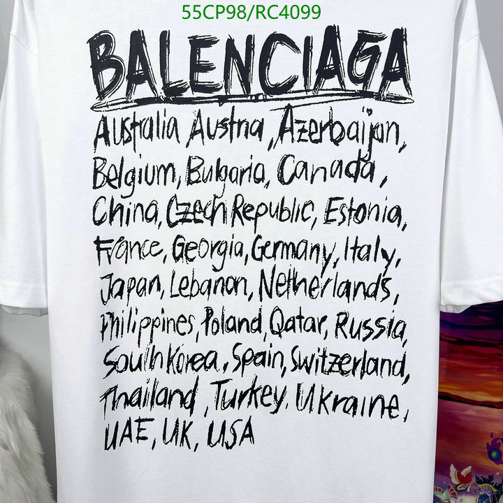 Balenciaga-Clothing Code: RC4099 $: 55USD