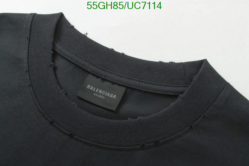 Balenciaga-Clothing Code: UC7114 $: 55USD