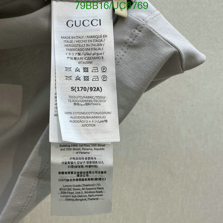 Gucci-Clothing Code: UC6769 $: 79USD
