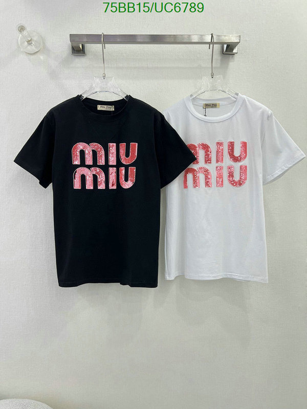 MIUMIU-Clothing Code: UC6789 $: 75USD