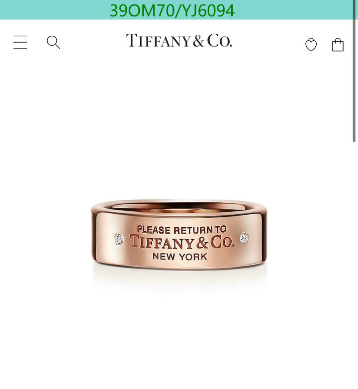 Tiffany-Jewelry Code: YJ6094 $: 39USD
