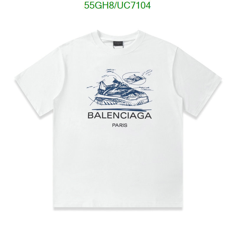 Balenciaga-Clothing Code: UC7104 $: 55USD