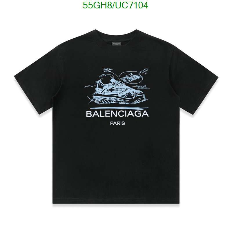 Balenciaga-Clothing Code: UC7104 $: 55USD