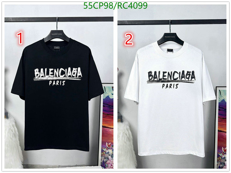 Balenciaga-Clothing Code: RC4099 $: 55USD