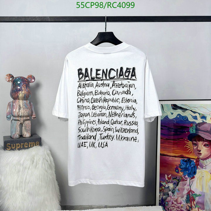 Balenciaga-Clothing Code: RC4099 $: 55USD