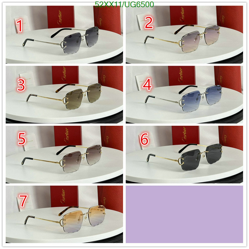 Cartier-Glasses Code: UG6500 $: 52USD