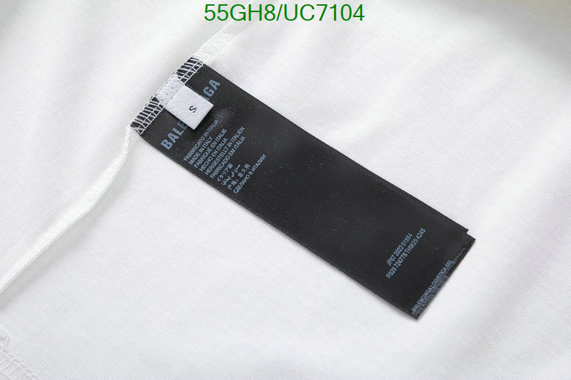 Balenciaga-Clothing Code: UC7104 $: 55USD