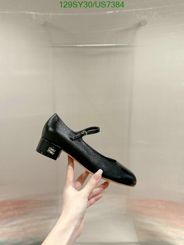 Miu Miu-Women Shoes Code: US7384 $: 129USD