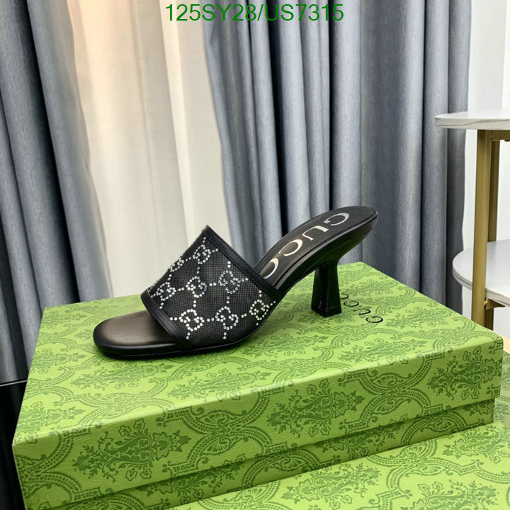 Gucci-Women Shoes Code: US7315 $: 125USD