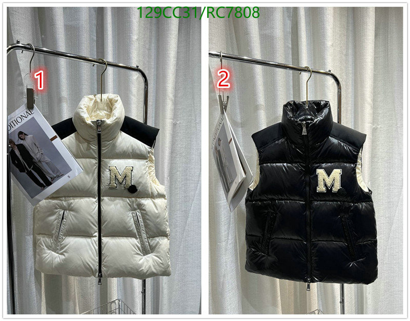 Moncler-Down jacket Women Code: RC7808 $: 129USD