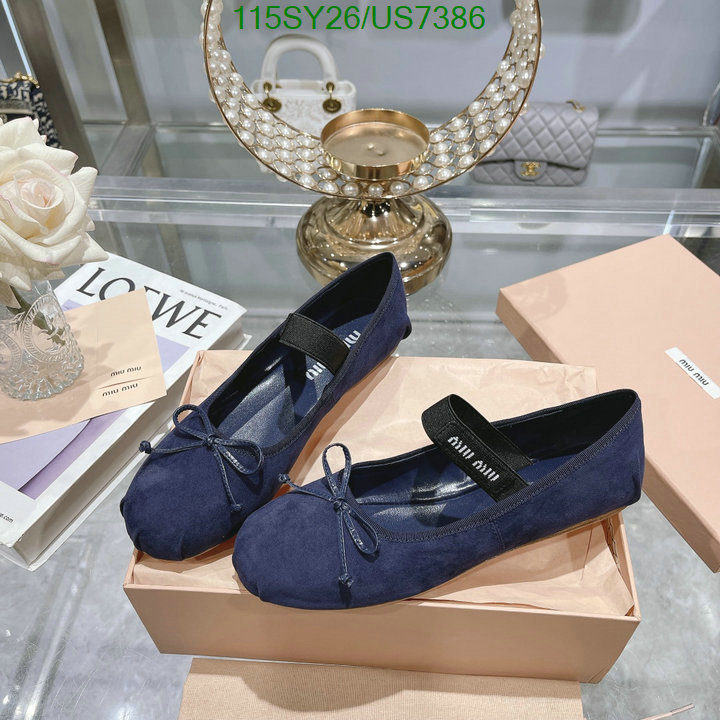 Miu Miu-Women Shoes Code: US7386 $: 115USD
