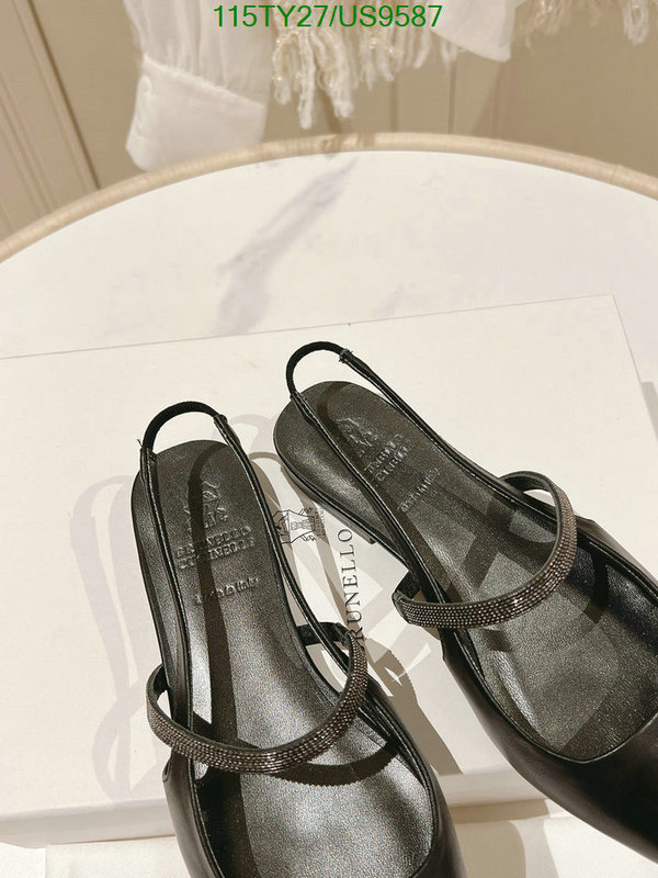 Brunello Cucinelli-Women Shoes Code: US9587 $: 115USD