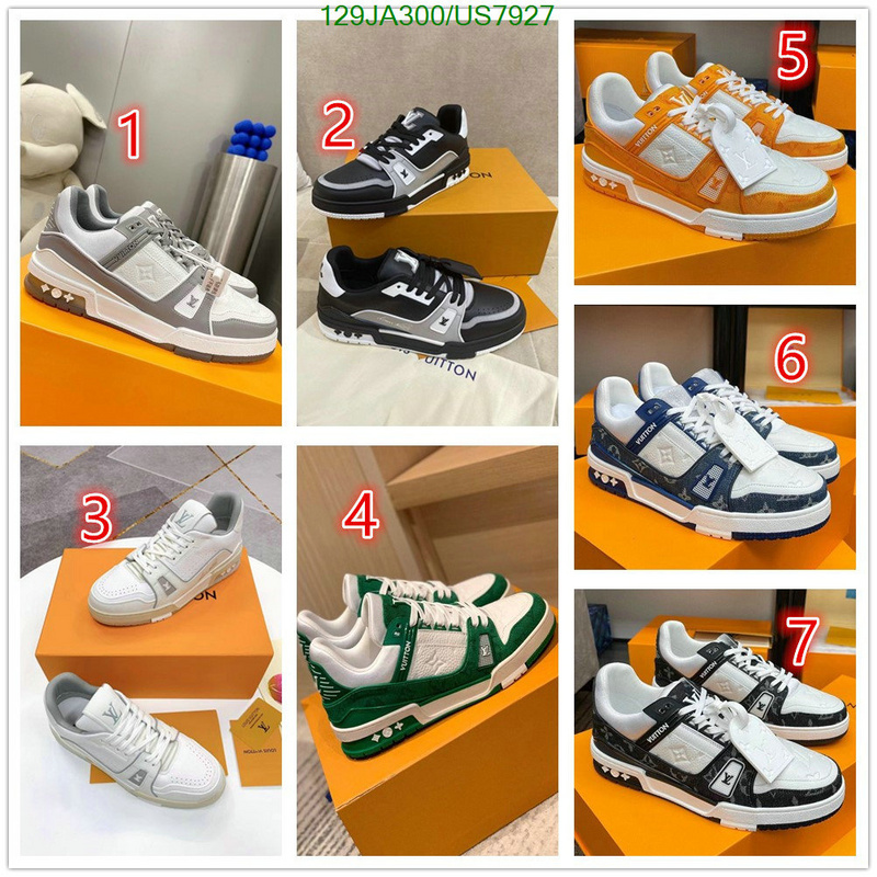 LV-Men shoes Code: US7927 $: 129USD