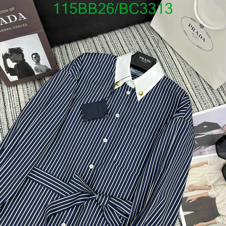 Prada-Clothing Code: BC3313 $: 115USD