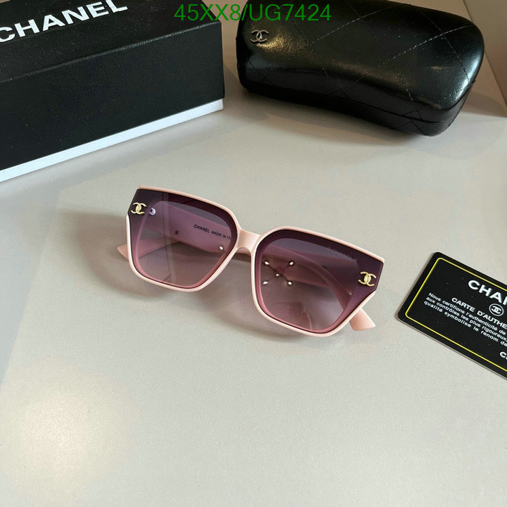 Chanel-Glasses Code: UG7424 $: 45USD