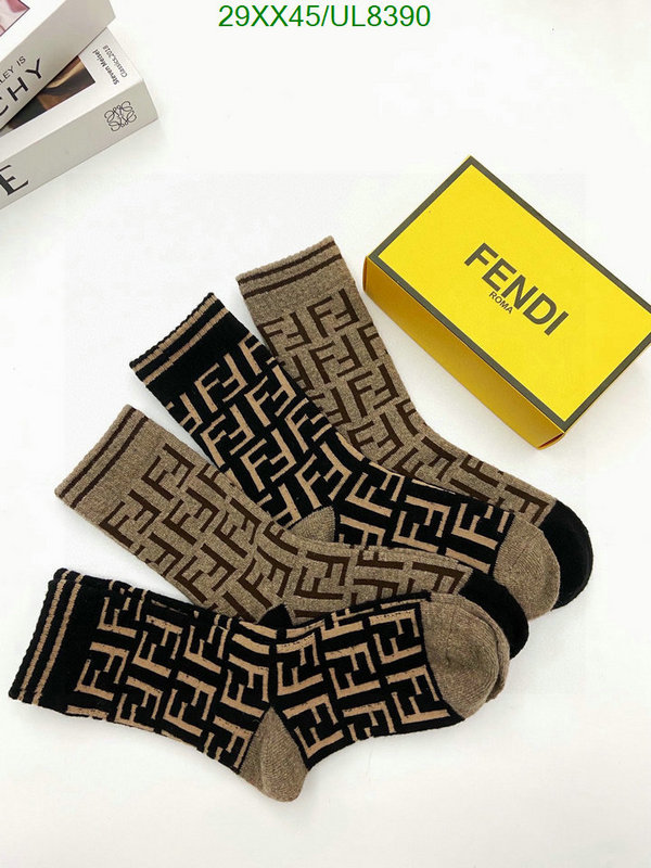 Fendi-Sock Code: UL8390 $: 29USD
