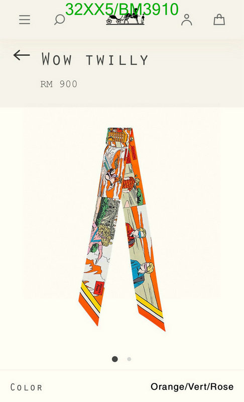 Hermes-Scarf Code: BM3910 $: 32USD