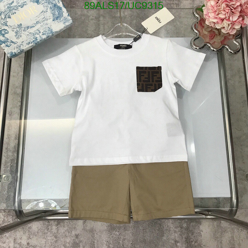 Fendi-Kids clothing Code: UC9315 $: 89USD