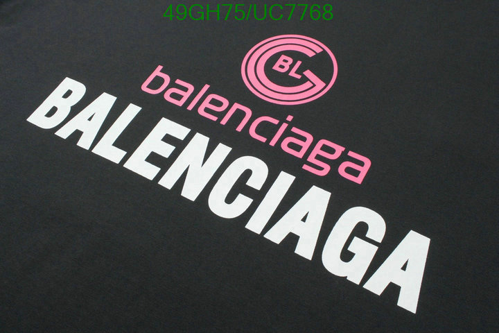 Balenciaga-Clothing Code: UC7768 $: 49USD