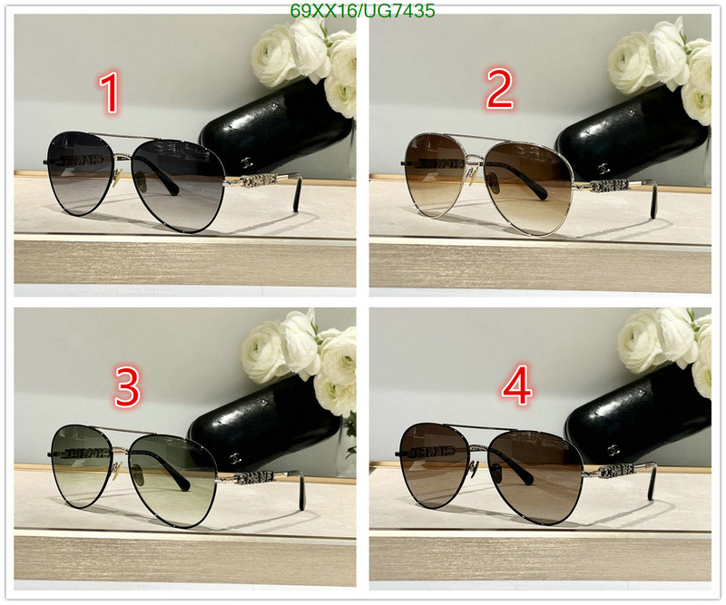 Chanel-Glasses Code: UG7435 $: 69USD