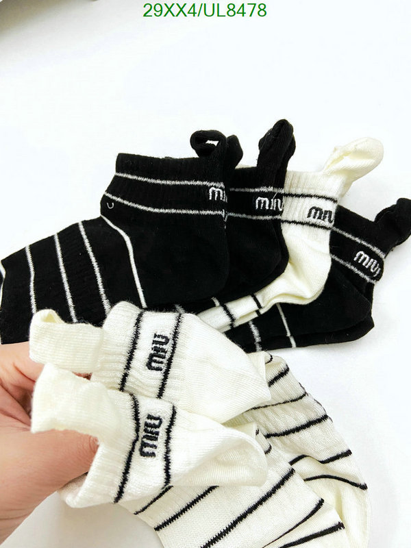 Miu Miu-Sock Code: UL8478 $: 29USD