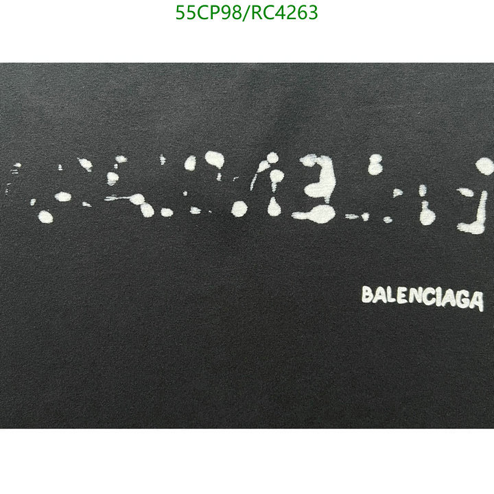 Balenciaga-Clothing Code: RC4263 $: 55USD