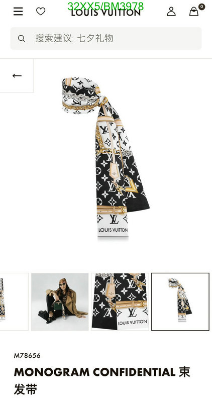 LV-Scarf Code: BM3978 $: 32USD