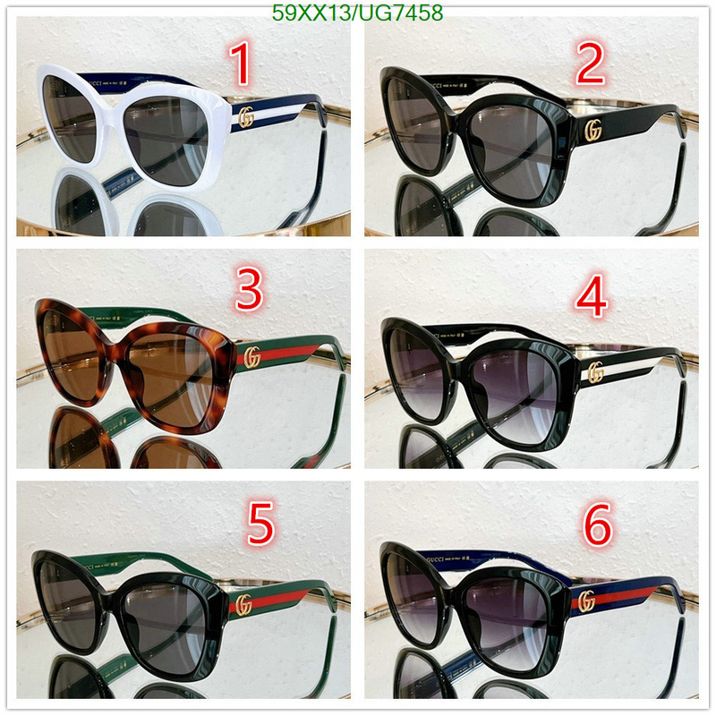 Gucci-Glasses Code: UG7458 $: 59USD