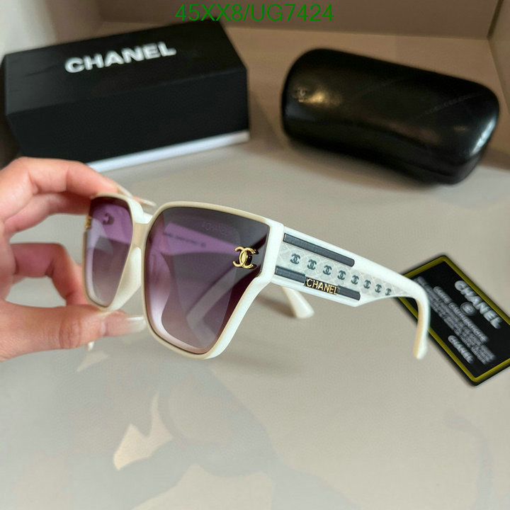 Chanel-Glasses Code: UG7424 $: 45USD
