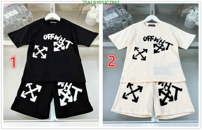 Off-White-Kids clothing Code: UC7842 $: 75USD