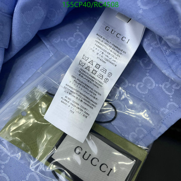 Gucci-Clothing Code: RC4508 $: 155USD