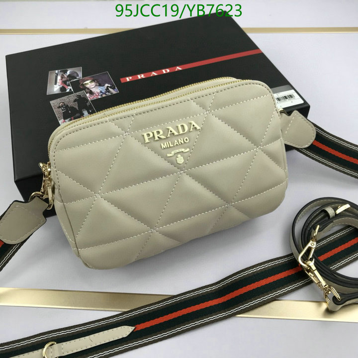 Prada-Bag-4A Quality Code: YB7623 $: 95USD