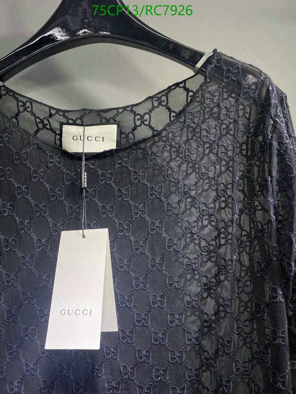 Gucci-Clothing Code: RC7926 $: 75USD
