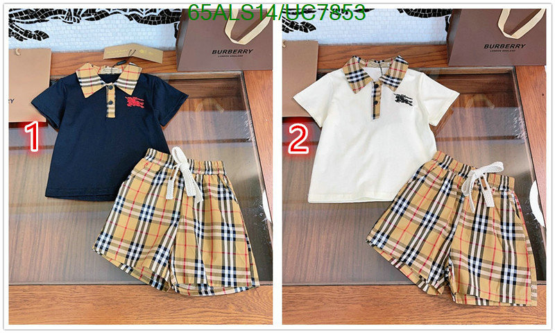 Burberry-Kids clothing Code: UC7853 $: 65USD