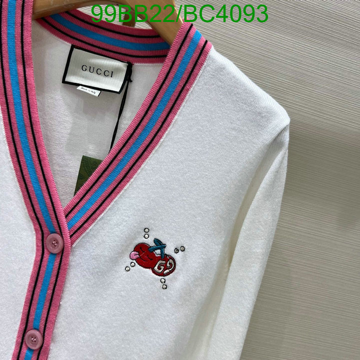 Gucci-Clothing Code: BC4093 $: 99USD