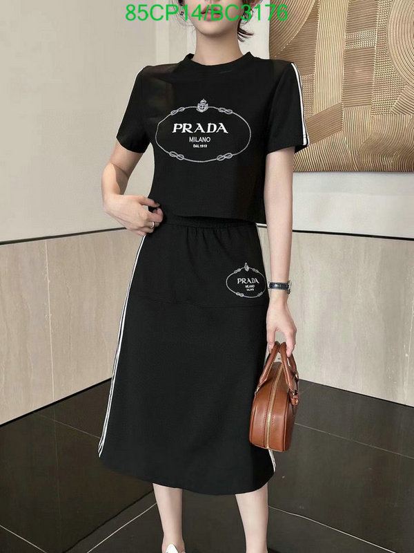 Prada-Clothing Code: BC3176 $: 85USD