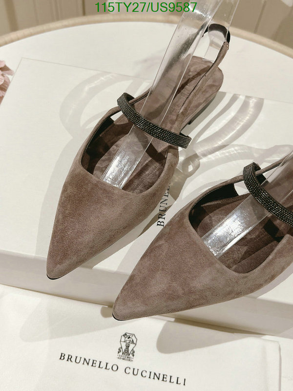 Brunello Cucinelli-Women Shoes Code: US9587 $: 115USD