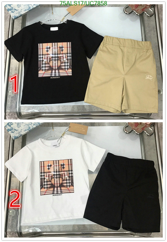 Burberry-Kids clothing Code: UC7858 $: 75USD