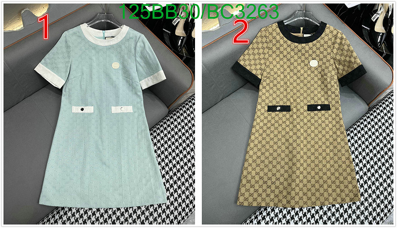 Gucci-Clothing Code: BC3263 $: 125USD